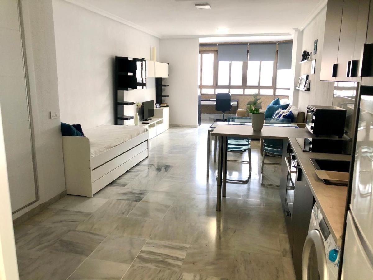 Gatu Loft Trip 1ª Linea De Playa, Wifi, Aire Acc Appartamento Cadice Esterno foto