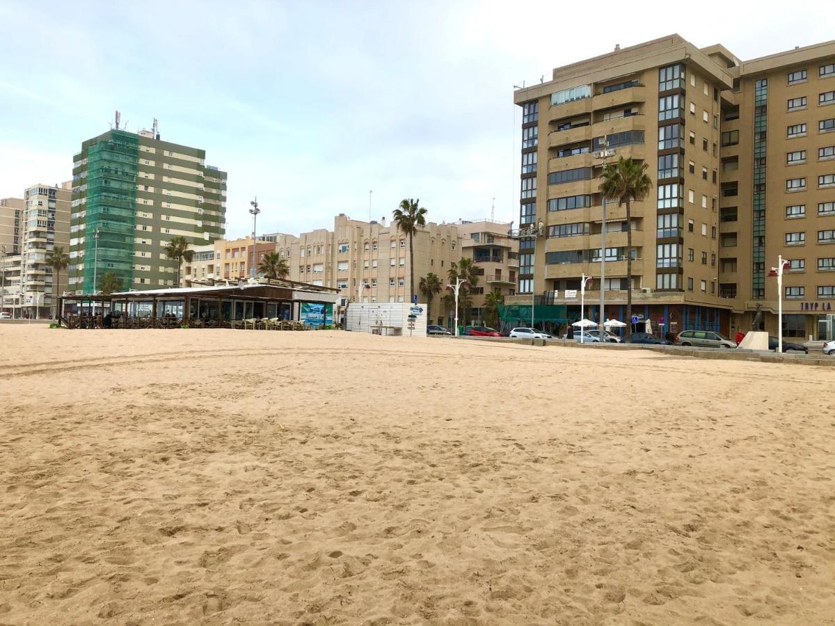 Gatu Loft Trip 1ª Linea De Playa, Wifi, Aire Acc Appartamento Cadice Esterno foto
