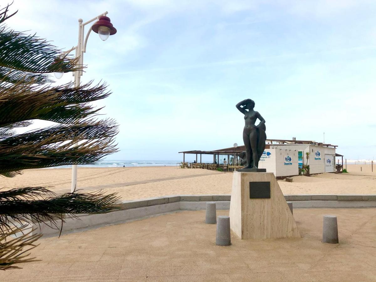 Gatu Loft Trip 1ª Linea De Playa, Wifi, Aire Acc Appartamento Cadice Esterno foto